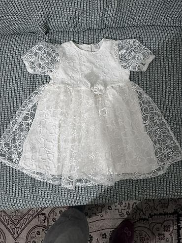 nike tech fleese: Детское платье, цвет - Белый — 1