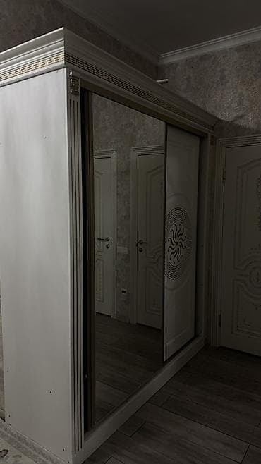 Кирпич, строительные блоки: Шкаф купе, Б/у, С зеркалом — 2