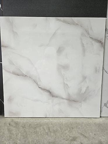 Назначение: Для пола, цвет - Белый, Матовое, 60x60 см