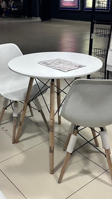 кухини гарнитур: Стол и стул для кафе — 3