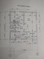 продаю дом коммунаров: Дом, 43 м², 2 комнаты, Собственник, ПСО (под самоотделку) — 8