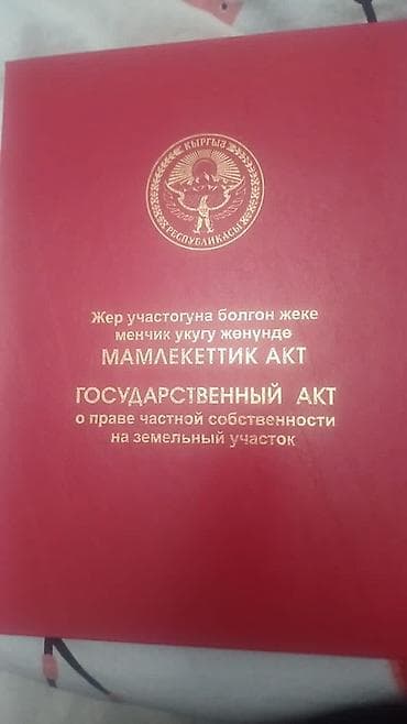 Жер тилкелери: 19 соток, Курулуш, Кызыл китеп — 2