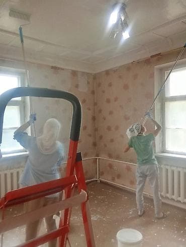 Малярно-отделочные работы для квартир и комнат. Что делаем: - Побелка — 5