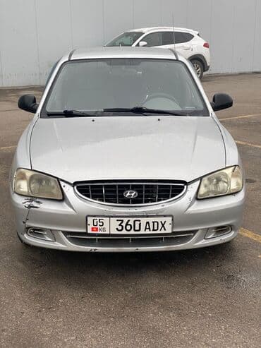 машина в бишкек: Hyundai Accent: 2006 г., 1.5 л, Автомат, Бензин, Седан — 4
