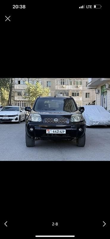 накладки на бампер: Nissan X-Trail: 2003 г., 2 л, Автомат, Бензин, Кроссовер — 1