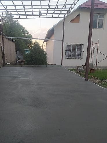 Бетонирование дворов и площадок под ключ - Устройство монолитных