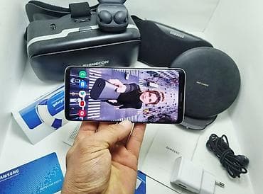 самсунг гелакси с9: Samsung Galaxy S9, Б/у, 128 ГБ, цвет - Золотой, 1 SIM, 2 SIM — 3