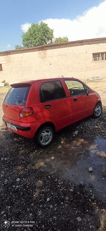 Daewoo Matiz: 1998 г., 0.8 л, Кол менен иштөөчү, Бензин, Хетчбек — 5