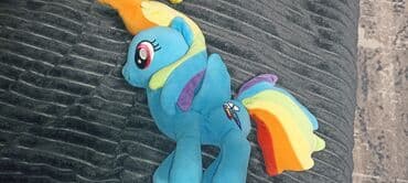 игрушка пони купить: Продаю мягкие игрушки: Пикачу, Чебурашку, Радугу дэш, Эпл Джек и — 4