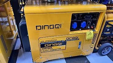 Генераторы: Дизельный генератор DINGQI Silent Generator 5.0 kW Основные — 1