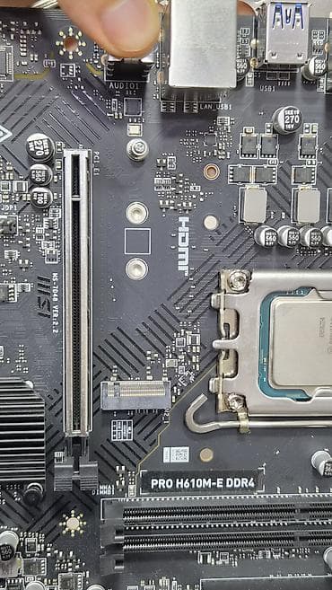 h 410: Материнская плата для ПК, Новый, MSI, LGA1700, Micro-ATX — 5