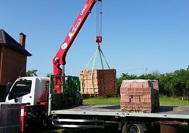 Кран манипулятор 
кран услуги 
доставка палета