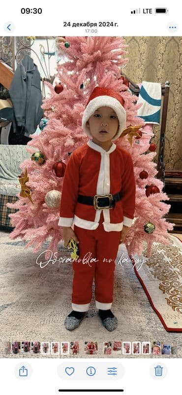 готовые подарки на новый год детям: Костюм Санты: от 3-4 лет (мы одевали в 4 годика) - Красный жакет с — 3