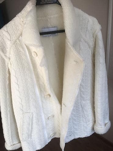 pull bear: Кардиган, Шерсть, Осень-весна, Вязаная модель — 6