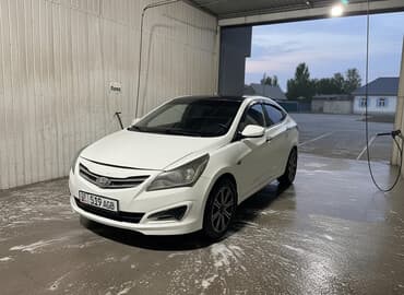 обмен авто с моей доплатой: Hyundai Solaris: 2015 г., 1.4 л, Механика, Бензиновая, Седан — 1