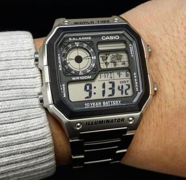 часы lapgo: Модель часов ае1200whd функции : секундомер, будильник, мировое — 2