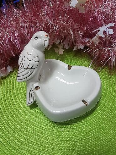 Пепельница попугай