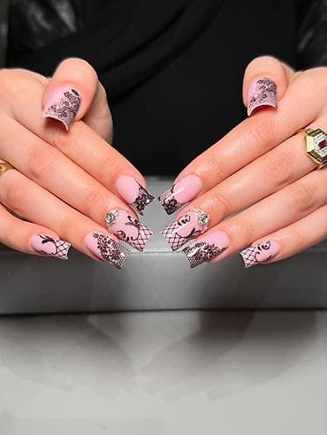 кра: Маникюр + укрепление — акция • Цена: 700 сом • Дизайн в подарок • — 5