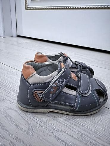 Оюнчуктар: Детские сандалии для мальчика - Тип: открытые сандалии с закрытым — 1