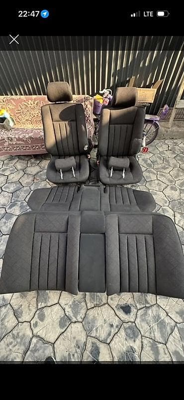 step wgn: Комплект сидений, Ткань, текстиль, Mercedes-Benz 1993 г. — 1