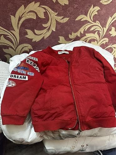 Балдардын тоо лыжа кийимдери: Комплект, түсү - Кызыл — 1