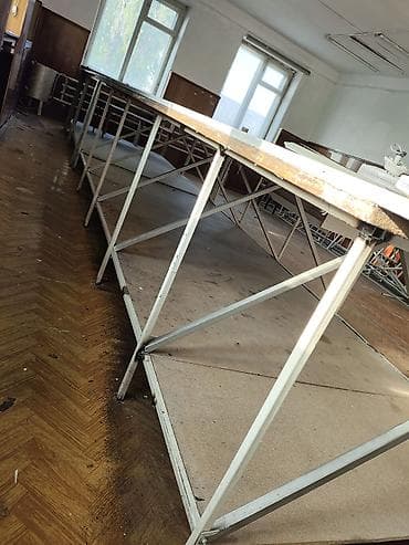 фреза пластик: Закройный стол, Б/у, цвет - Белый — 3