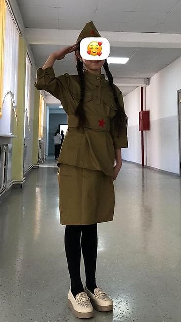 капитан америка костюм: Костюм военная для девочек. Рубашка юбка фуражка и ремень. На 10-11 — 1