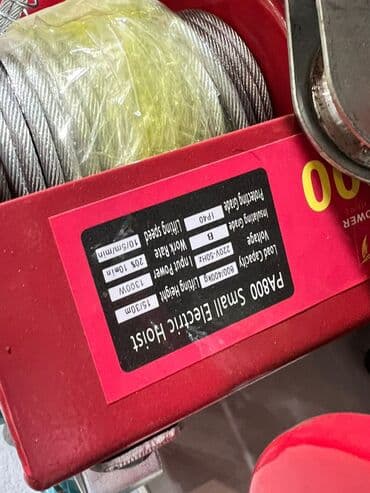 аппарат для похудения: Электрическая таль (лебёдка) с тросом и пультом управления Описание — 7