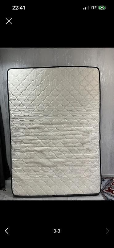 Эмерек: Уктоого арналган матрас, Эки кишилик, Жаккард, Орточо катуу матрастар — 1