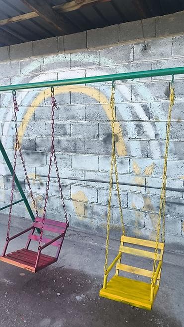 дета: Детские качели, Подвесные Для улицы, Металл, Новый — 4
