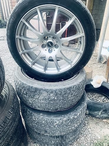 Унаа: Дөңгөлөктөр монтажда 225 / 45 / R 18, Жай, Колдонулган, Комплект, Жеңил унаалар, Куйма, тешиктери - 5 — 1