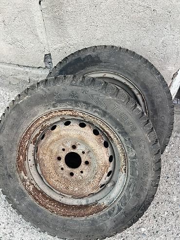 Колеса в сборе 175 / 70 / R 13, Зима, Пара, Легковые, Железные, отверстий - 4