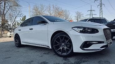 4100 r16: Литые Диски R 19 Комплект, отверстий - 5, Б/у — 2