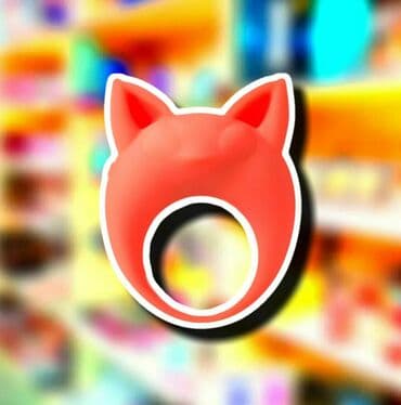 Эрекционное кольцо с вибрацией «Mimi Animals Kitten Kyle» Сделана в