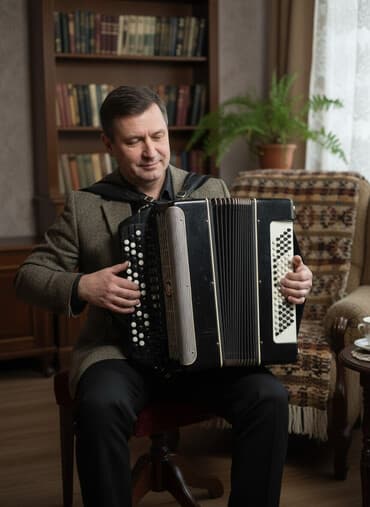 Баян «Футляр баяна» (Галининская гармонная фабрика, г. Киров) -