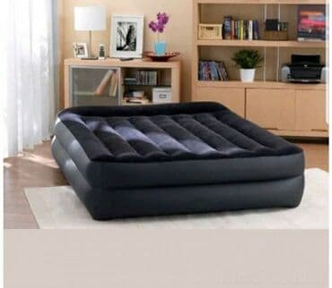 матрас intex цена: Надувная кровать Intex 64124 двухместная 152 x 203 x 42 см насосом  — 1