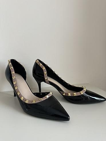 туфли валентино: Туфли, 37, 37.5, 38, Valentino, Новый, цвет - Черный, Самовывоз — 2