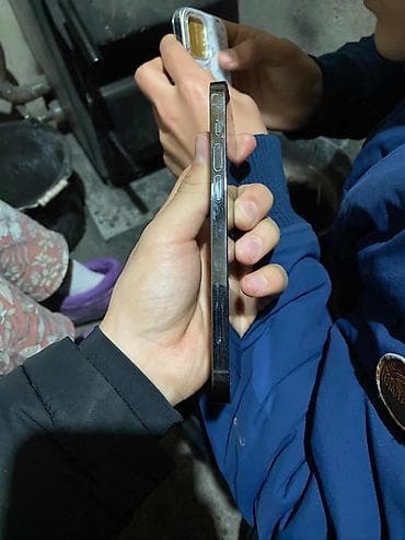 13 мини: IPhone 12 Pro, Б/у, 128 ГБ, Серебристый, Чехол, 73 % — 7