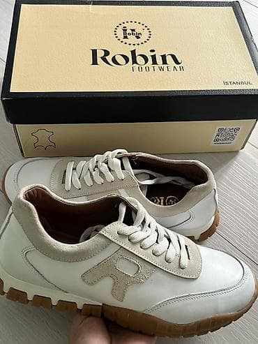 Мырзалардын бут кийими: Кроссовки Robin (Турция) - Модель: Robin (логотип R на боковой части) — 1