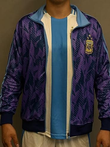 пальто с воротником: Олимпийка, Adidas, На молнии, Стандарт — 9