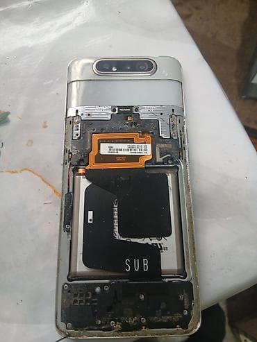 самсунг галакси а 80: Samsung Galaxy A80, Б/у, 128 ГБ, цвет - Розовый, 2 SIM — 5