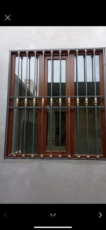 угольный брекеты: Решетки для окон, Кованные, На заказ — 5