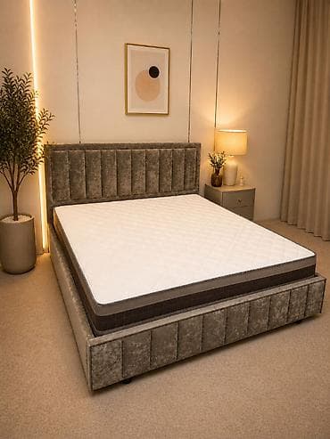 sofa bed: Кровать с мягким изголовьем в современном стиле Идеальное решение для — 4