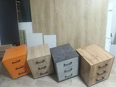 офисная тумба: Офисная тумба, Новый, ЛДСП, цвет - Оранжевый — 2