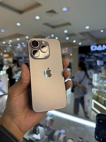 IPhone 15 Pro, Б/у, 256 ГБ, Natural Titanium, 90 % at lalafo.kg IPhone 15 Pro, Б/у, 256 ГБ, Natural Titanium, 90 %