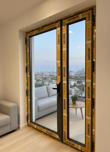 пластиковые витражи: Пластик окна двери — 1