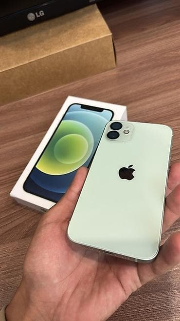 3 7v: IPhone 12, Новый, 256 ГБ, Зеленый, Коробка, 78 % — 2