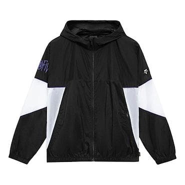 slim patch: Ветровка Li-Ning BadFive Logo Loose Fit Jacket “Black White” - Цвет — 2