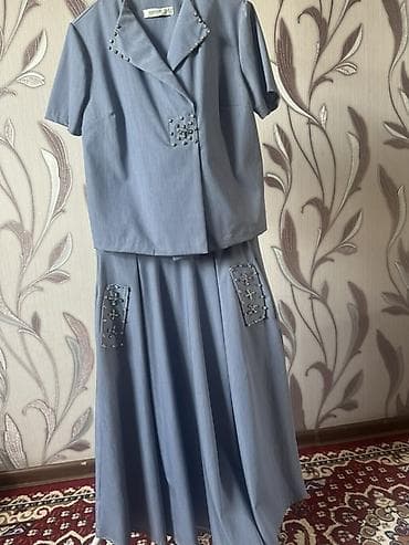 сумки юникло: Женский комплект из двух предметов: укороченный жакет и длинная — 1