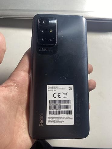 redmi 10 s: Redmi, Redmi 10, Б/у, 128 ГБ, цвет - Черный, 2 SIM — 2